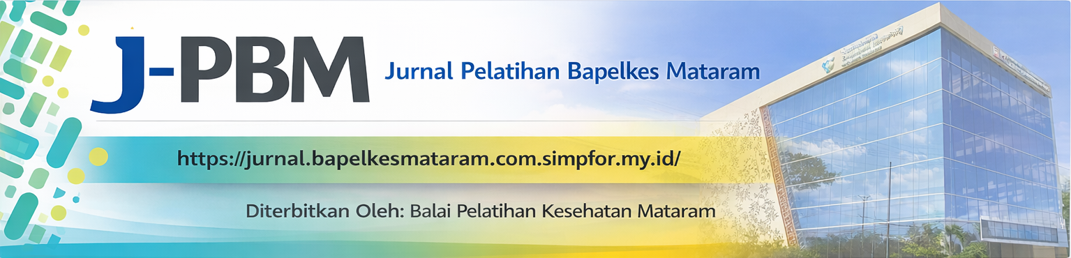 Jurnal Pelatihan Bapelkes Mataram